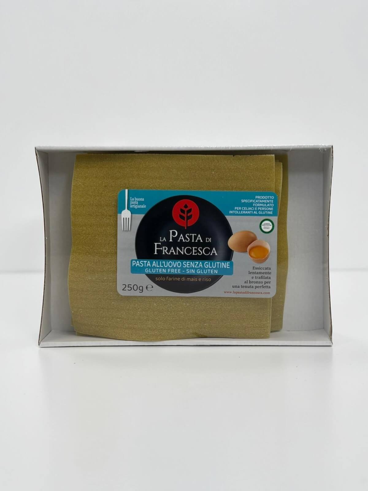 Lasaña verde sin gluten