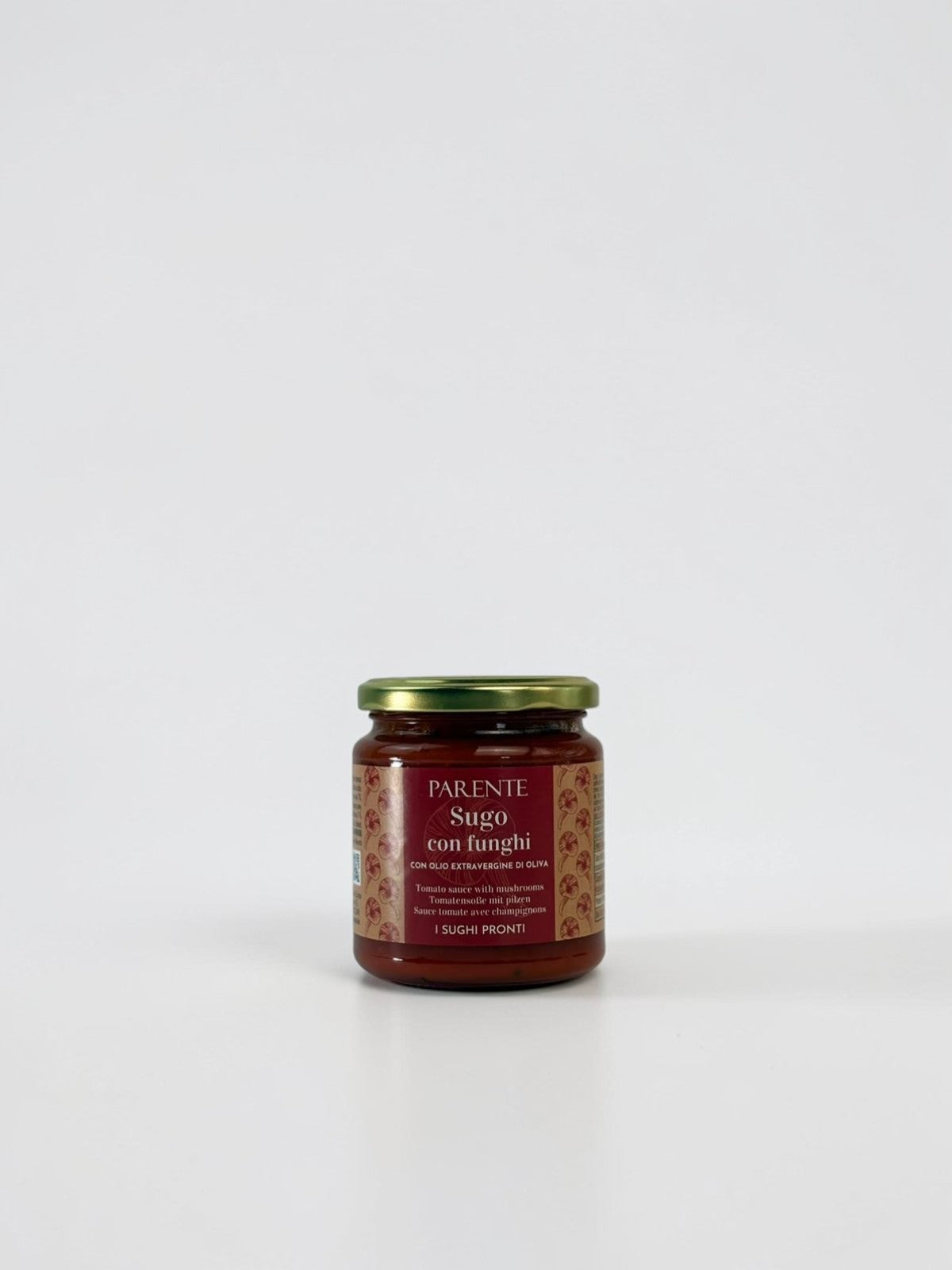 Salsa con champiñones con AOVE