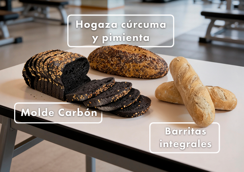 Pack de pan para deportistas